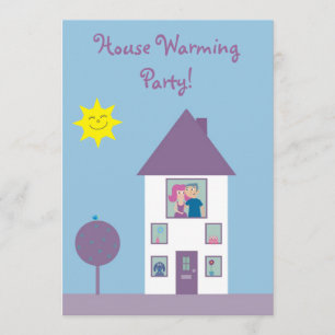 Invitation Parti du réveil de la maison