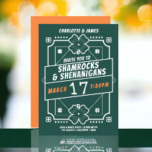 Parti Jour de la Saint Patrick Shamrock Shenanigan