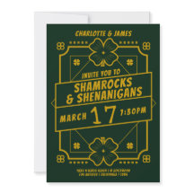 Parti Jour de la Saint Patrick Shamrock Shenanigan