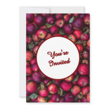 Parti Pomme Rouge Personnalisable
