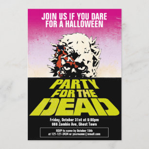 Invitation Parti pour l'invitation des morts