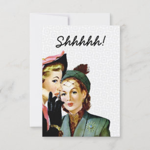 Invitation Parti rétro surprise V2