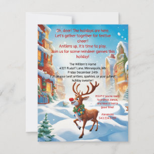 Invitation Parti Rudolph