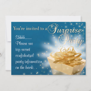 Invitation Parti surprise