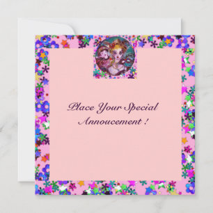 INVITATION PARTI VALENTINE VÉNITIEN DE MASQUÉRADE