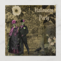 Partie chic minable élégante de Halloween de