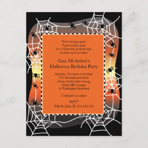 Invitation Partie de costume de coup d'anniversaire de