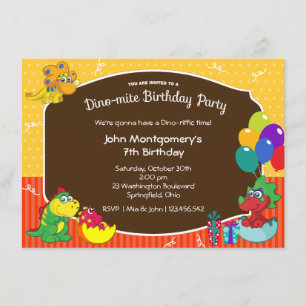 Invitation Partie de costume de coup d'anniversaire de