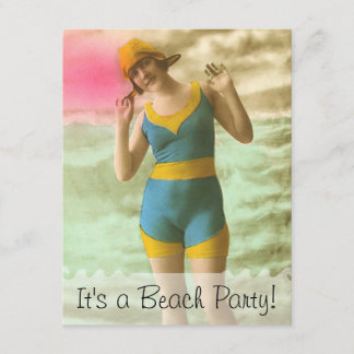 Invitation Partie de plage