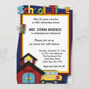 Invitation Partie de retraite