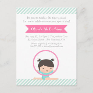 Invitation Partie mignonne d'anniversaire de enfant de