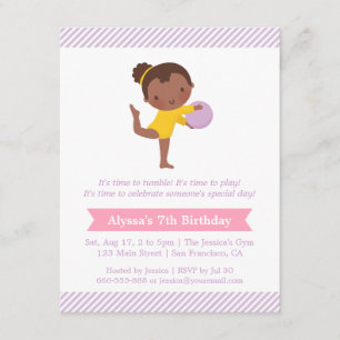 Invitation Partie mignonne d'anniversaire de enfant de