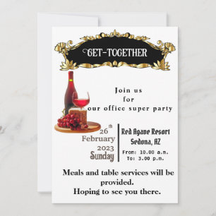 Invitation Partie Office