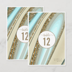 Invitation Parties scintillant Abstraite Strata Mariage Numér