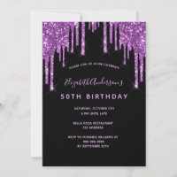Parties scintillant d'anniversaire goutte à goutte