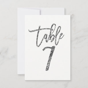 Invitation Parties scintillant d'argent moderne tendance Scri