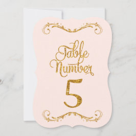 Invitation Parties scintillant de script fantaisie Tableau Nu