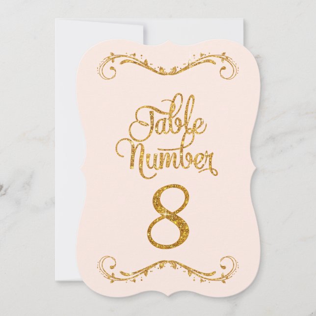 Invitation Parties scintillant de script fantaisie Tableau Nu (Devant)