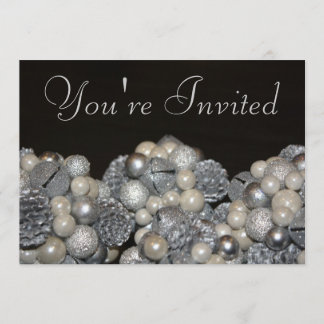 Invitation Parties scintillant de vacances