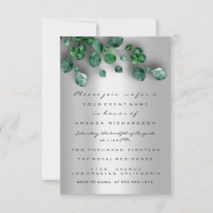 Invitation Parties scintillant d'étincelle Pieds de Baby show
