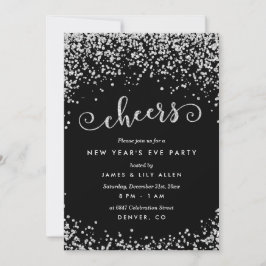 Invitation Parties scintillant Diamant Look New Years Eve Par