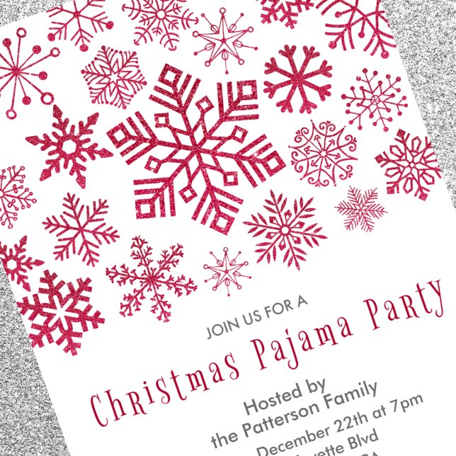 Invitation Parties scintillant d'invitation de la fête de Stw (Créateur téléchargé)