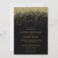 Parties scintillant d'or Confetti Sparkle Mariage