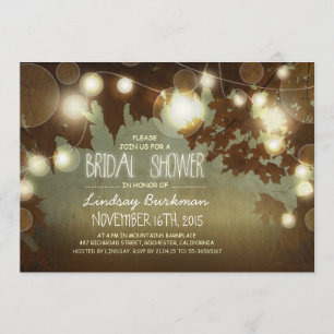Invitation parties scintillant étincelante lumières nuptiale 
