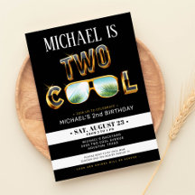 Parties scintillant Gold Deux cool pour l'invitati
