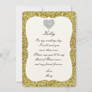 Invitation Parties scintillant Or Carrosserie Carrosserie Car