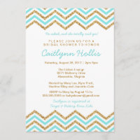 Parties scintillant or Chevron | Bébé, nuptiale ou