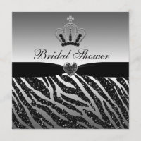 Parties scintillant Princess Crown & Zebra Fête de