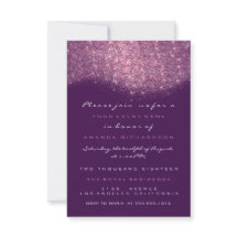 Parties scintillant Rose violet violet violet Invi