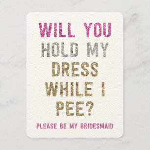 Invitation Parties scintillant Tenir Ma Robe Pendant Que Je P