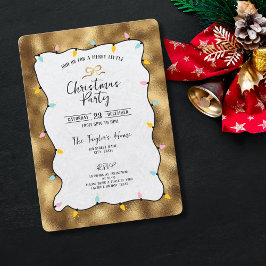Invitation Parties scintillant Whimsical Main tiré Bow fête d