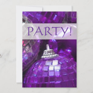 Invitation 'Party' de Purple Baubles !