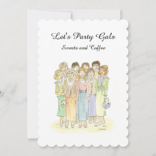 Invitation Party Gals