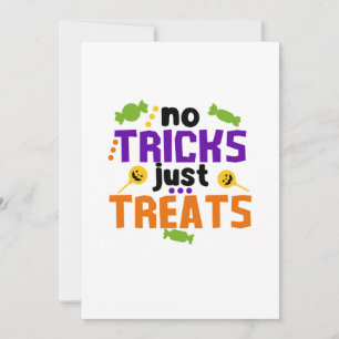 Invitation Pas de blagues, juste des friandises