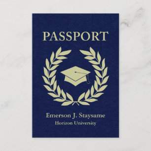 Invitation passeport de diplôme