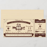 Passeport VIP de mariage