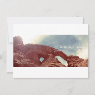 Invitation passer à travers la statique