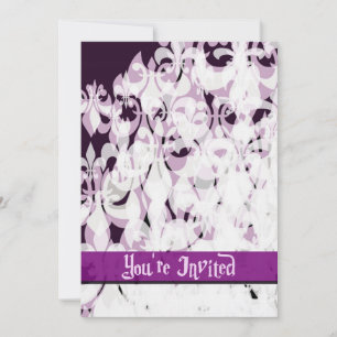 Invitation Passion violette