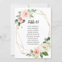 Pastel Blush Rose Floral Plastique Plastique
