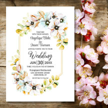 Pastel Floral Mariage