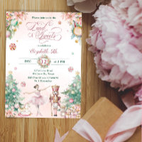 Pastel Pink Nutcracker Terre de sucreries Annivers