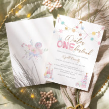 Pastel Winter Onederland Premier anniversaire