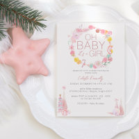 Pastel Winter Wonderland Oh Baby Girl Douche