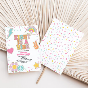 Invitation Patch Prépa 8e Anniversaire