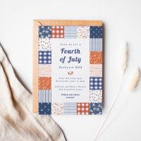 Patchwork 4 juillet BBQ