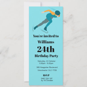 Invitation Patinage de vitesse